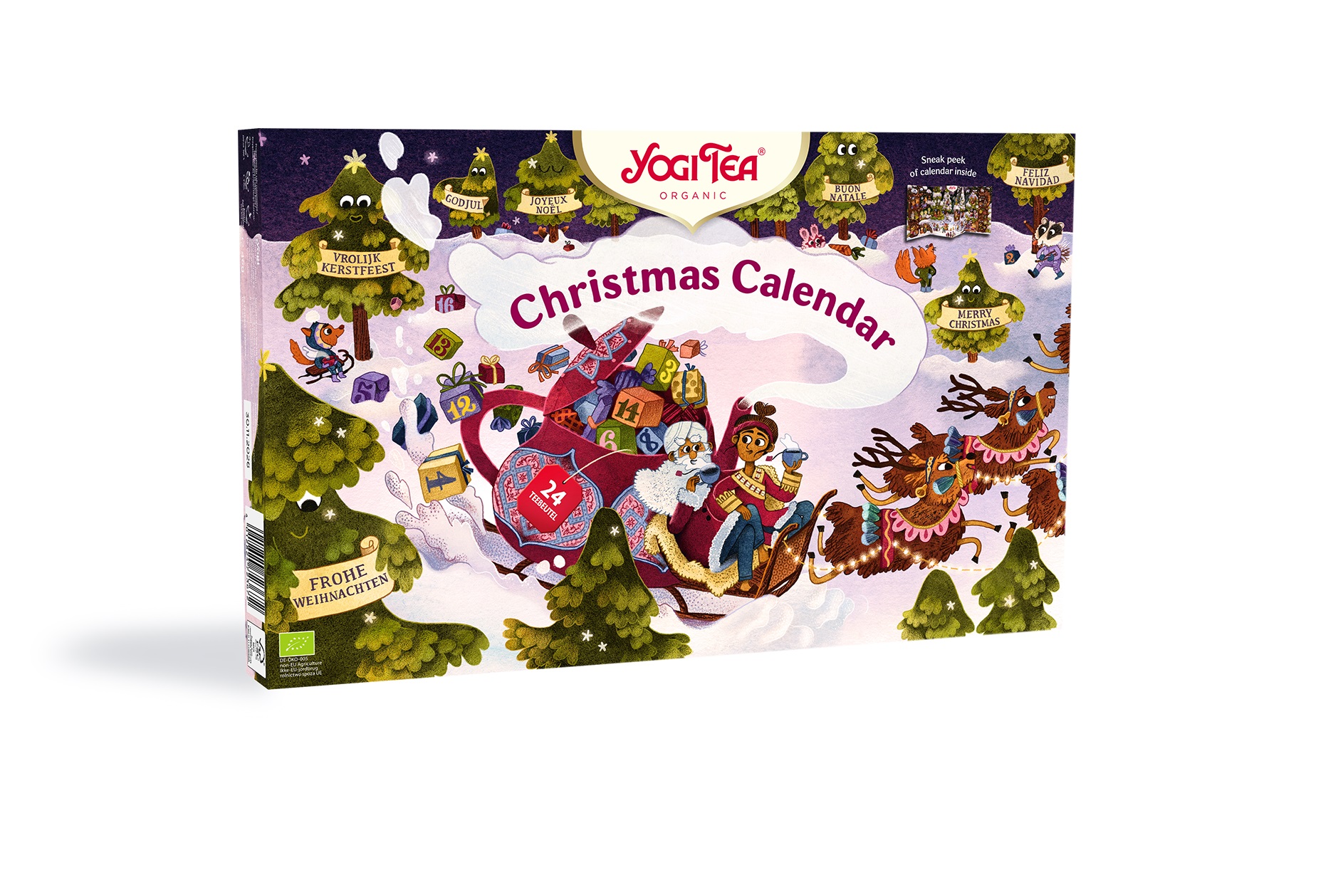 Yogi Xmas Calendar 24 Tea Bags